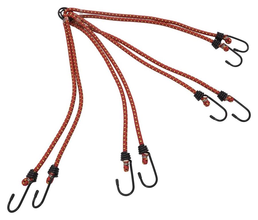 Gepäckspinne, J-Haken, rot