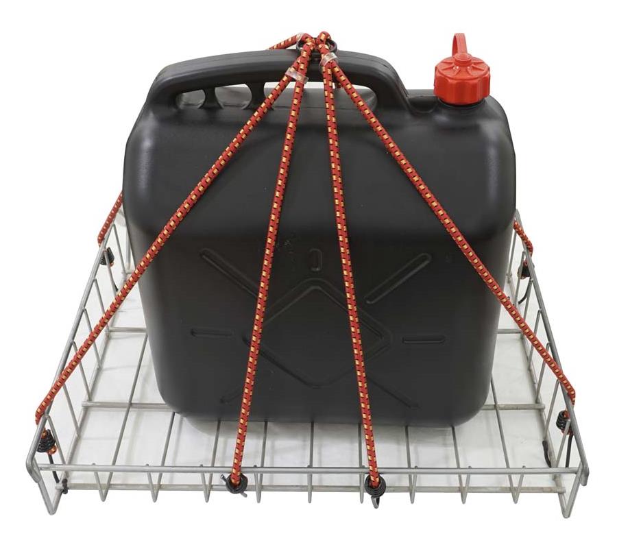 Gepäckspinne, J-Haken, rot