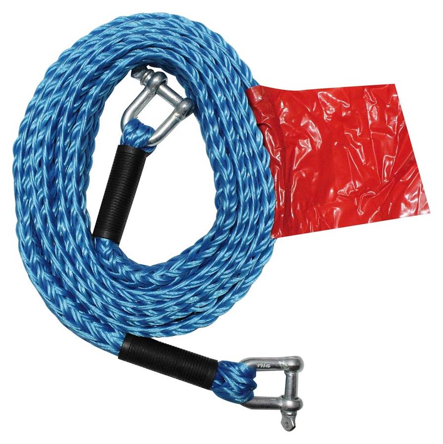 Abschleppseil 3000 blau Ausführung mit 2 Schäkel