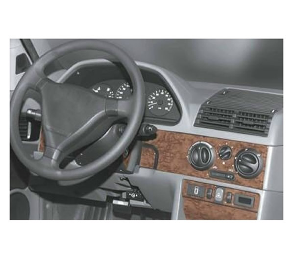 3D Cockpit Dekor für Alfa Romeo 145/146  09/1994 - 03/1997 15 Teile (Farbe: WURZELHOLZ)