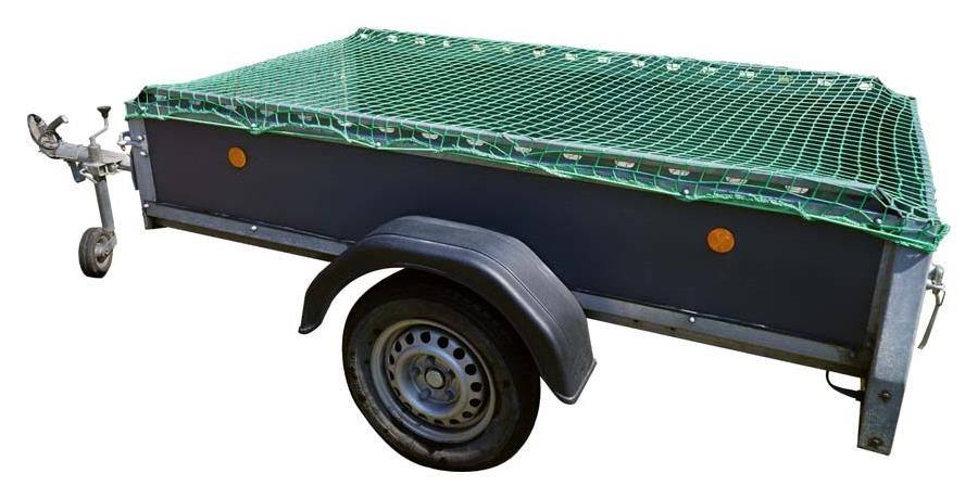 Anhängernetz 1,5 x 2,2 m, grün