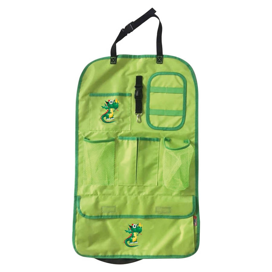 Rücksitzorganiser, ca. 41 x 64 cm, mit Logo, grün