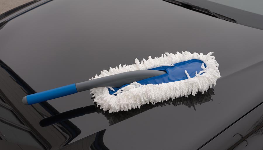 Staubwedel XXL, ca. 65 cm, blau