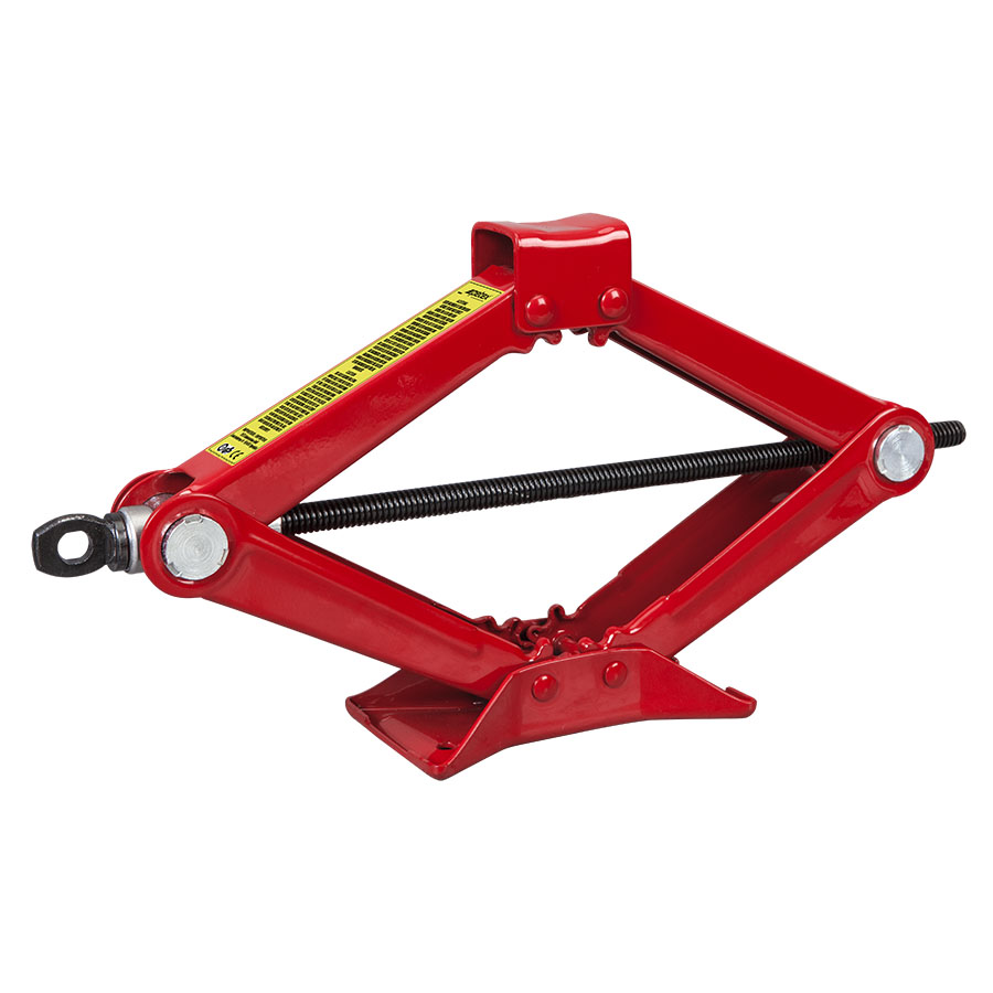 Scheren-Wagenheber, 1 t, rot